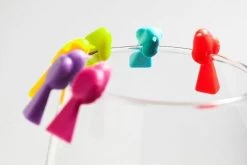 Oiseaux De Marquage En Verre Silicone 6 Pièces - Multicolore - Fête - Étiquette En Verre - Marqueur En Verre -Dégustation Délicate 1200x800 74