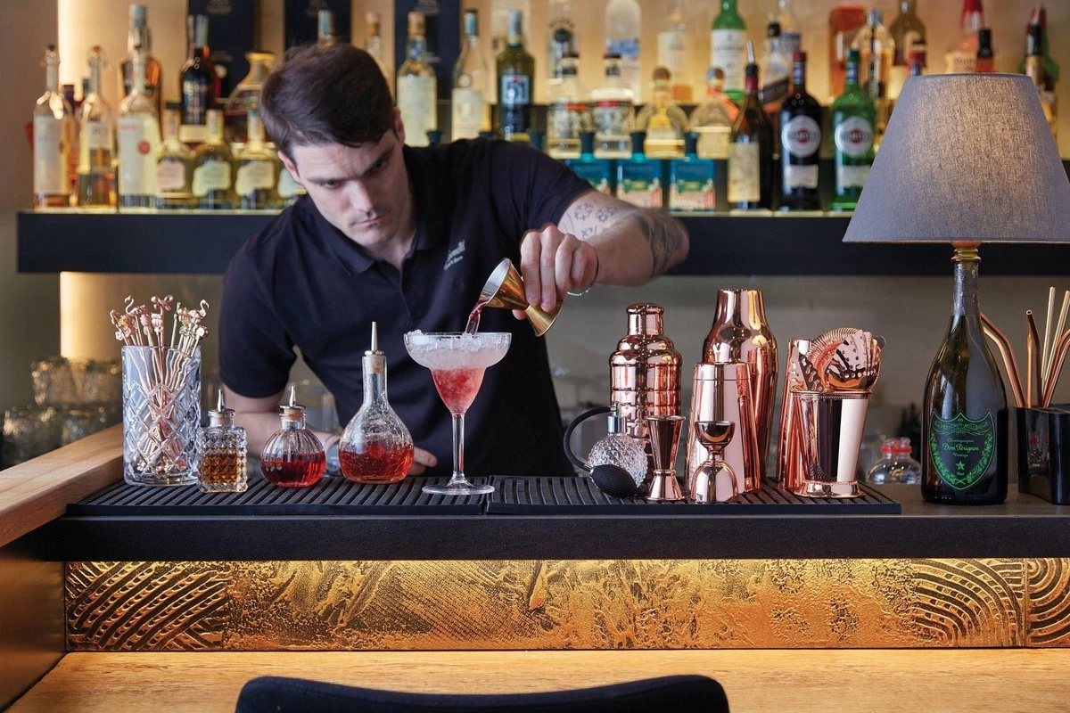 Cuillères à Cocktail Paderno BAR Octopus Or 18,5 Cm - 4 Pièces 4 Cuillères à Cocktail Paderno BAR Octopus Or 18,5 Cm - 4 Pièces – Image 2