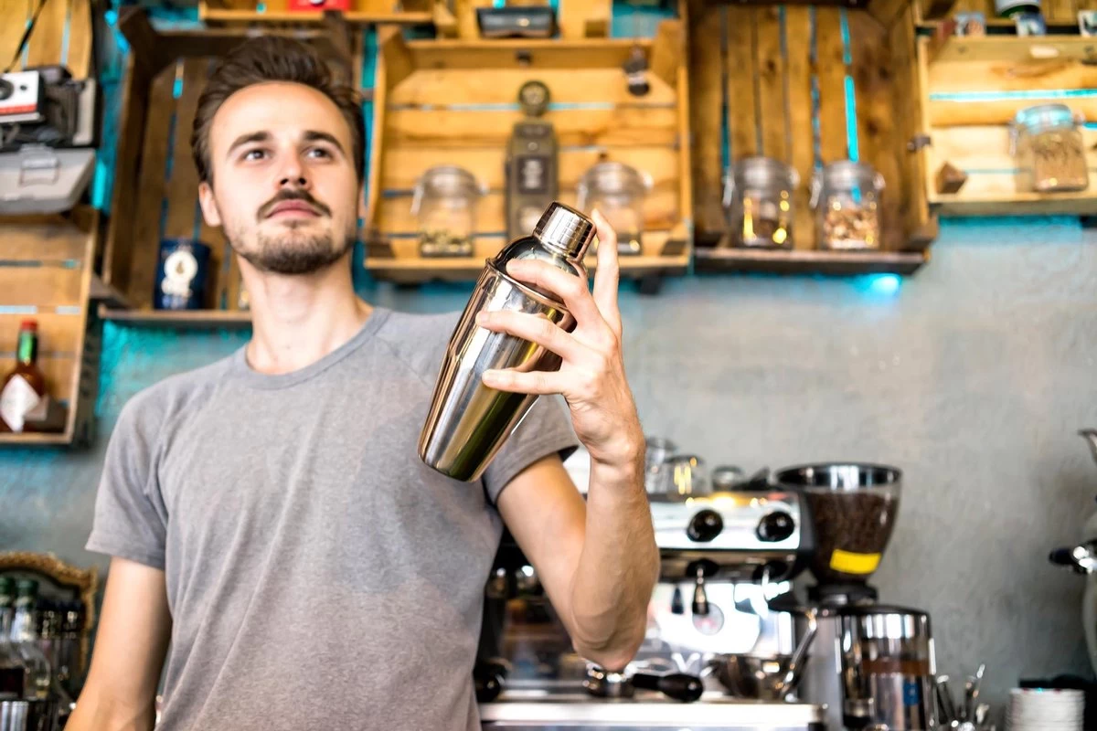 BARcrafts Cocktail Shaker Set - Set Cocktail - 5 Pièces - Acier Inoxydable 4 BARcrafts Cocktail Shaker Set - Set Cocktail - 5 Pièces - Acier Inoxydable – Image 2