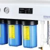 VHW104 Système De Filtre UV Pour Eau Potable, 5 étapes, 30 Litres / Minute. PP – GAC – CTO + Filtre UV. De L'eau Potable Propre Et Salubre Dans Toute La Maison