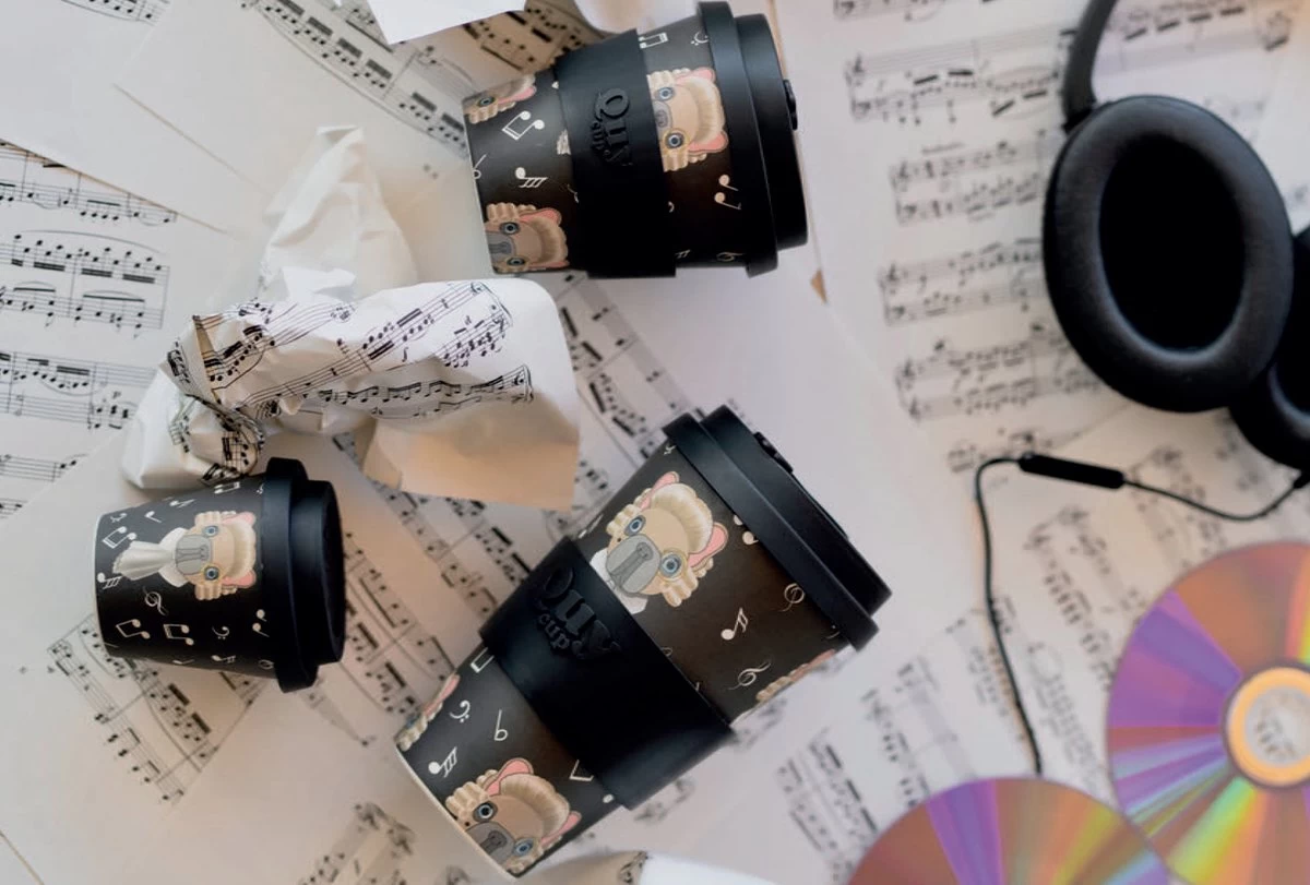 Quy Cup - Gobelet De Voyage écologique 90 Ml - Tasse à Expresso « Alvin » Avec Couvercle En Siliconen Rose 6 Quy Cup - Gobelet De Voyage écologique 90 Ml - Tasse à Expresso « Alvin » Avec Couvercle En Siliconen Rose – Image 4