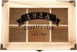 ToCi Boîte à Thé En Bois Naturel, Avec 6 Compartiments, Boîte à Thé Rectangulaire Boîte à Thé Boîte à Thé Boîte De Rangement Pour Sachets De Thé, 24 X 16 X 8,5 Cm (LxlxH), "Storage Box" Au Look Rétro -Dégustation Délicate 1200x811