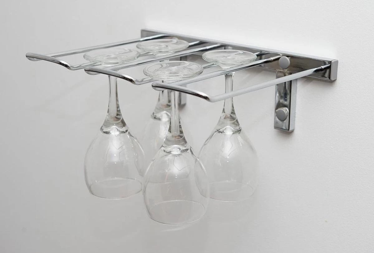 Vintageview Wineglass Rack Black 4 Verres à Vin Notez Que C'est Zwart! 3 Vintageview Wineglass Rack Black 4 Verres à Vin Notez Que C'est Zwart!