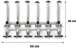 Distributeur De Bar - Distributeur Mural - Décoration Murale - Distributeur De Bouteilles - Porte-bouteilles - Bar - Shots - 6 Bouteilles 11 Distributeur De Bar - Distributeur Mural - Décoration Murale - Distributeur De Bouteilles - Porte-bouteilles - Bar - Shots - 6 Bouteilles -Dégustation Délicate 1200x811 5