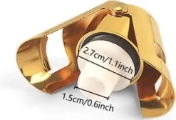 GG Kitchen - Valve à Champagne - Bouchon à Cava - Bouchon à Champagne - Valve à Bouteille - Or - 2 Pièces 10 GG Kitchen - Valve à Champagne - Bouchon à Cava - Bouchon à Champagne - Valve à Bouteille - Or - 2 Pièces -Dégustation Délicate 1200x814