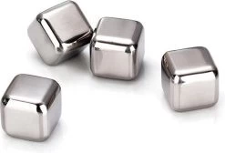 Glaçons Au Whisky - Glaçons Au Whisky En Acier Inoxydable - 4 Pièces -Dégustation Délicate 1200x816