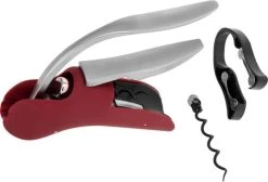 ⌀ Oneiro's Luxe Luxe Tire-bouchon Avec Coupe-capsule Rouge - Cuisine - Salle à Manger - Accessoires De Boisson - Accessoires De Bar - Ouvre-bouchons - Tire-bouchons