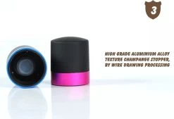 Bouchon De Bouteille De Champagne - Bouchon De Bouteille De Champagne - Vide - Couleur Noir/bleu - Bouchon Mécanique 14 Bouchon De Bouteille De Champagne - Bouchon De Bouteille De Champagne - Vide - Couleur Noir/bleu - Bouchon Mécanique -Dégustation Délicate 1200x822