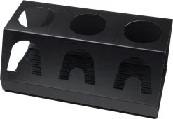 KINGDOWAY Porte-bouteilles - Porte-bouteilles - Porte-bouteilles - Avec Tapis Anti-goutte - Pour Bouteilles Duo, Crystal, Easy, Fuse, E-mail Soda Stream - Zwart Mat -Dégustation Délicate 1200x825 2