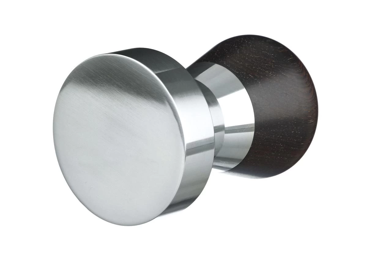 Expresso écarlate | Tamper "Passion" Pour Barista; Avec Poignée Ergonomique En PVC Ou En Bois Précieux De Votre Choix Et Base En Acier Inoxydable De Précision. Noir ébène 51 Mm 5 Expresso écarlate | Tamper "Passion" Pour Barista; Avec Poignée Ergonomique En PVC Ou En Bois Précieux De Votre Choix Et Base En Acier Inoxydable De Précision. Noir ébène 51 Mm – Image 3