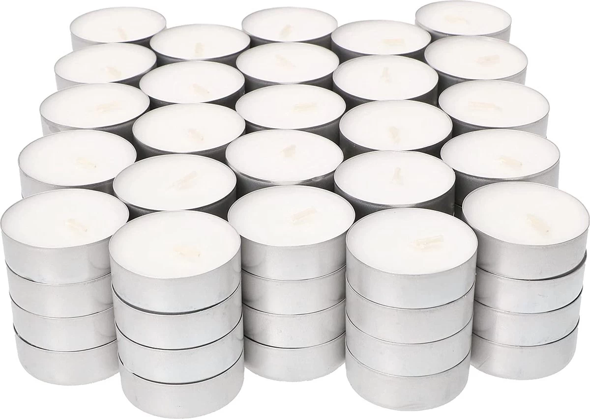 KOTARBAU® Bougies Chauffe-plat, 100 Pièces, Bougies, Bougie Chauffe-plat Sans Odeur, Durée De Combustion 4 Heures 3 KOTARBAU® Bougies Chauffe-plat, 100 Pièces, Bougies, Bougie Chauffe-plat Sans Odeur, Durée De Combustion 4 Heures