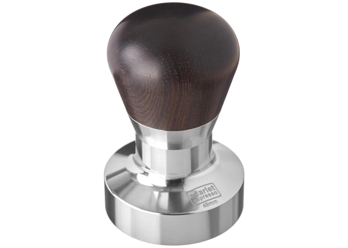 Expresso écarlate | Tamper "Passion" Pour Barista; Avec Poignée Ergonomique En PVC Ou En Bois Précieux De Votre Choix Et Base En Acier Inoxydable De Précision. Ebony Black 49 Mm + Potence 6 Expresso écarlate | Tamper "Passion" Pour Barista; Avec Poignée Ergonomique En PVC Ou En Bois Précieux De Votre Choix Et Base En Acier Inoxydable De Précision. Ebony Black 49 Mm + Potence – Image 4