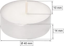 KOTARBAU® Bougies Chauffe-plat, 100 Pièces, Bougies, Bougie Chauffe-plat Sans Odeur, Durée De Combustion 4 Heures 10 KOTARBAU® Bougies Chauffe-plat, 100 Pièces, Bougies, Bougie Chauffe-plat Sans Odeur, Durée De Combustion 4 Heures -Dégustation Délicate 1200x858