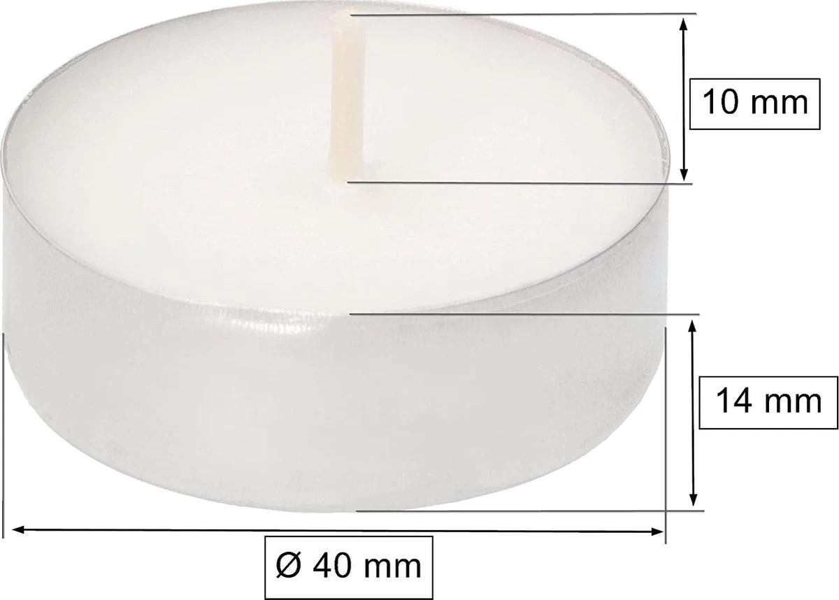 KOTARBAU® Bougies Chauffe-plat, 100 Pièces, Bougies, Bougie Chauffe-plat Sans Odeur, Durée De Combustion 4 Heures 6 KOTARBAU® Bougies Chauffe-plat, 100 Pièces, Bougies, Bougie Chauffe-plat Sans Odeur, Durée De Combustion 4 Heures – Image 4