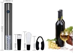 Roden Tire-bouchon électrique - Ouvre-vin - Tire-bouchon - Ouvre-bouteille - Rechargeable - Accessoires De Vêtements Pour Bébé Vin - Coupe-capsule - Bouchon De Vin -Dégustation Délicate 1200x878 21
