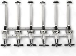 Bar Butler Porte-Bouteille Mural Pour 6 Bouteilles Distributeur De Boissons Cocktail Pour Man Cave Home Bar Cuisine, 53x11x36 Cm - Nevi -Dégustation Délicate 1200x885 1