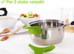BTB Products - Bec Verseur - 2 Pièces - Aide à La Vidange - Entonnoir - Ustensiles De Cuisine - Accessoires De Vêtements Pour Bébé De Cuisine - Couvercle De Vidange - Siliconen - Vert 13 BTB Products - Bec Verseur - 2 Pièces - Aide à La Vidange - Entonnoir - Ustensiles De Cuisine - Accessoires De Vêtements Pour Bébé De Cuisine - Couvercle De Vidange - Siliconen - Vert -Dégustation Délicate 1200x885 3