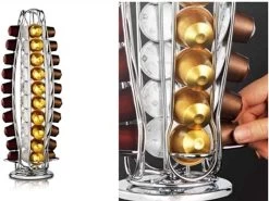Porte-capsules De Café Compatible Avec Nespresso (40 X Capsules) - Support Pour Capsules De Café Dosette De Café NESPRESSO - Distributeur De Capsules / Support De Capsules / Porte-capsules - Rotatif à 360° Et Antidérapant 13 Porte-capsules De Café Compatible Avec Nespresso (40 X Capsules) - Support Pour Capsules De Café Dosette De Café NESPRESSO - Distributeur De Capsules / Support De Capsules / Porte-capsules - Rotatif à 360° Et Antidérapant -Dégustation Délicate 1200x897