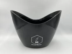 Bottles Better - Seau à Glace - Seau à Glace - Refroidisseur Champagne/ Boisson 4 Litres Grijs