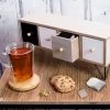 Gusta Luxe Wooden Tea Box - Tea Box - Tea Box - Thee Storage Box - Thee Storage - Tea Bag Holder - Countertop Organizer - Spice Rack - Cuisine Organizer -Dégustation Délicate 1200x899 2