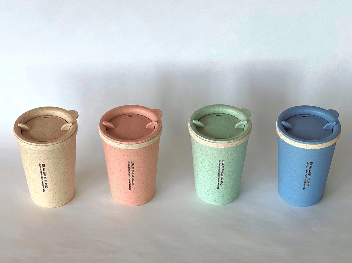 Tasse à Café Biodégradable - Tasse écologique - Tasse En Plastique Paille De Blé - Tasse à Café Eco- Rose 7 Tasse à Café Biodégradable - Tasse écologique - Tasse En Plastique Paille De Blé - Tasse à Café Eco- Rose – Image 5