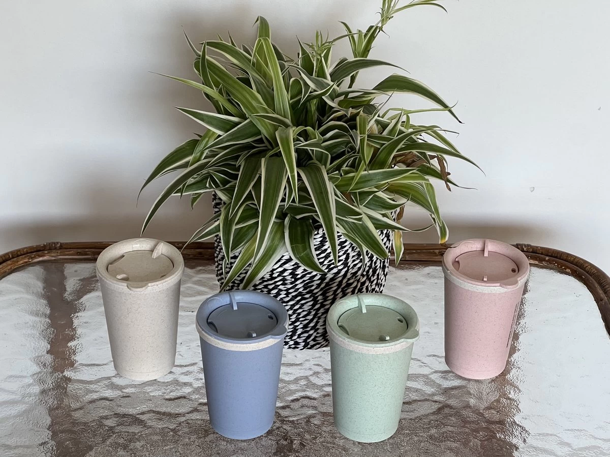 Tasse à Café Biodégradable - Tasse écologique - Tasse En Plastique Paille De Blé - Tasse à Café Eco- Rose 10 Tasse à Café Biodégradable - Tasse écologique - Tasse En Plastique Paille De Blé - Tasse à Café Eco- Rose – Image 8