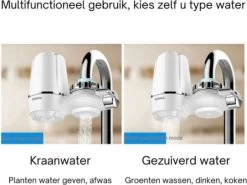 Filtre à Eau Du Robinet - Filtre En Céramique - Purification De L'eau - Filtre à Eau Potable - Eau Zuiver Du Robinet - Filtre Du Robinet -Dégustation Délicate 1200x899 27