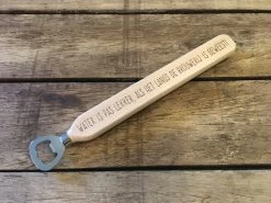 Dotti Woods - Merk Belge - Décapsuleur Géant Dotti " L' Water N'est Bonne Que Lorsqu'elle A Passé La Brasserie !" 28 Cm