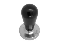 Expresso écarlate | Tamper "Elegant" Pour Barista; Avec Poignée Ergonomique En Aluminium Et Base En Acier Inoxydable De Précision; Pour Une Extraction Parfaite Avec Des Machines De Sérigraphie. Noir 53 Mm -Dégustation Délicate 1200x900 25