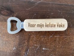 Ouvre-bouteille En Bois Avec Texte - Décapsuleur - Personnalisé - Possibilité D'imprimer Son Eigen Texte -Dégustation Délicate 1200x900 278