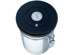 Expresso écarlate | Boîte à Café "Ermetica" En Acier Inoxydable Hermétique - Récipient à Café Pour Grains De Café Et Plus Argent 500 Gramme -Dégustation Délicate 1200x900 57