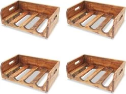 Range-bouteilles Premium - Casiers à Vin Pour 16 Bouteilles 4 Pcs Bois Massif Recyclé - Maison Et Jardin 13 Range-bouteilles Premium - Casiers à Vin Pour 16 Bouteilles 4 Pcs Bois Massif Recyclé - Maison Et Jardin -Dégustation Délicate 1200x903 3
