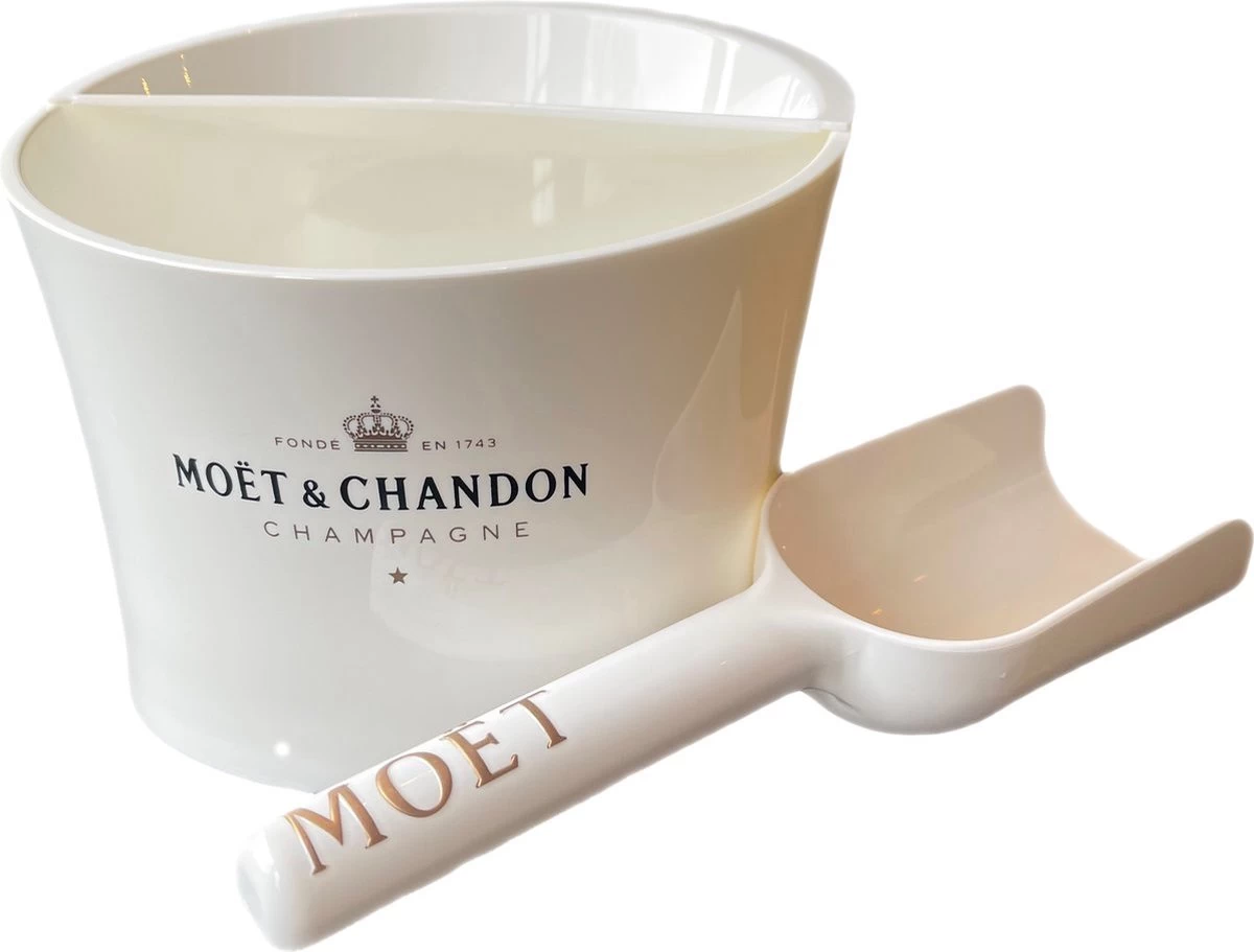 Moët & Chandon Ice Imperial Small Bucket + Ice Scoop - Pour Glaçons Et Fruits 5 Moët & Chandon Ice Imperial Small Bucket + Ice Scoop - Pour Glaçons Et Fruits – Image 3
