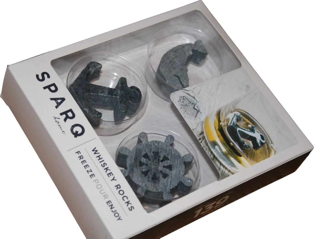 Sparq Home - Pierres à Whisky - Pscifics Ocean - Set De 3 - Pierres à Whisky - Pierre à Savon - Pierre à Savon - Glaçons - Cadeau De Noël 6 Sparq Home - Pierres à Whisky - Pscifics Ocean - Set De 3 - Pierres à Whisky - Pierre à Savon - Pierre à Savon - Glaçons - Cadeau De Noël – Image 4
