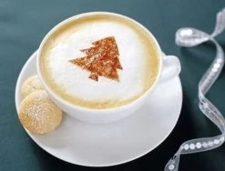 16 Cappuccino Café Barista Stencils Template Spreader Pad Duster Spray - Cappuccino Template - Réutilisable Barista Set - Cocoa Modèles - 16 Pièces -Dégustation Délicate 1200x913