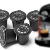 WiseGoods Luxe Set Capsules Nespresso Réutilisables - Tasses Machine à Café - Tasse Machine à Café - Capsule Café - Cadeau - 6 Pièces -Dégustation Délicate 1200x918