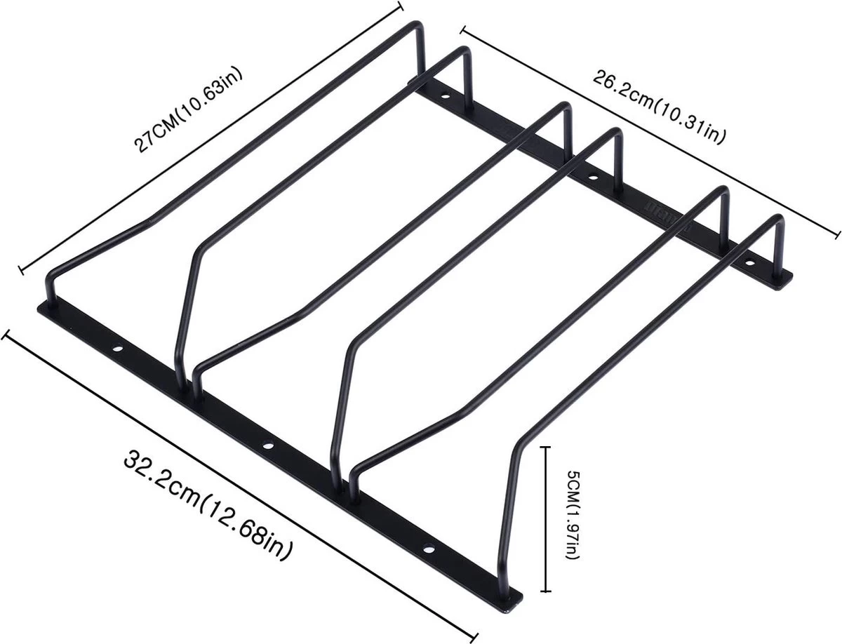 Porte-verre à Vin - Porte-verre à Verres à Vin - Organisateur De Verre à Verres à Vin - Porte-verre à Vin 5 Porte-verre à Vin - Porte-verre à Verres à Vin - Organisateur De Verre à Verres à Vin - Porte-verre à Vin – Image 3