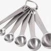 Newk 6 Cuillères PCS, Ensemble D'ustensiles De Cuisine En Métal En Acier Inoxydable Pour Ingrédients Secs Et Liquides 2 Newk 6 Cuillères PCS, Ensemble D'ustensiles De Cuisine En Métal En Acier Inoxydable Pour Ingrédients Secs Et Liquides -Dégustation Délicate 1200x930 2