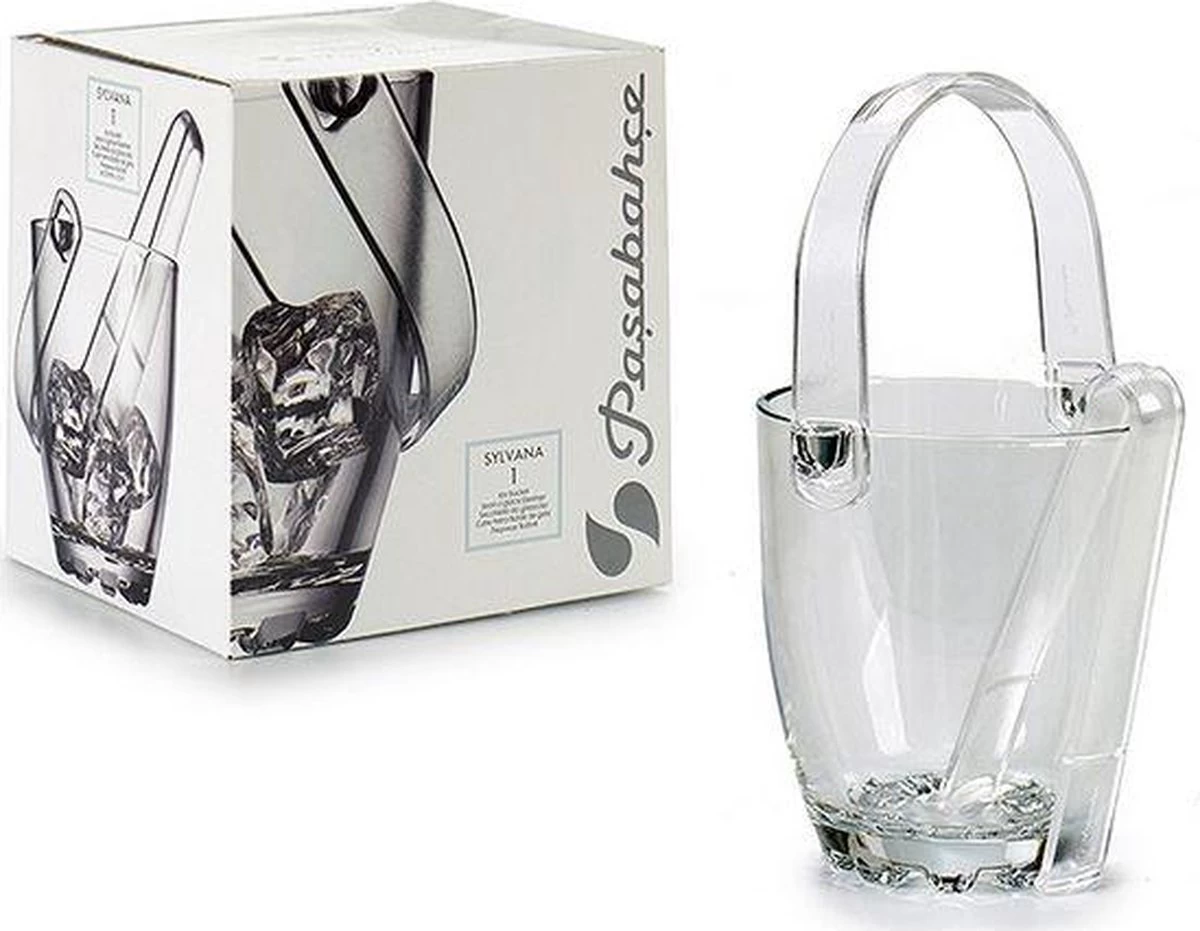 Seau à Glace Pasabahce - Sylvana - Glas - Avec Pinces - 14,5 X 13,5 X 12 Cm 7 Seau à Glace Pasabahce - Sylvana - Glas - Avec Pinces - 14,5 X 13,5 X 12 Cm – Image 5