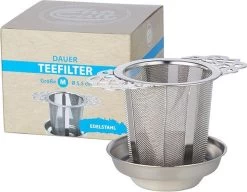 Madame Chai - Passoire à Thé De Luxe - Filtre à Thé - Passoire à Thé Avec Un Bac Collecteur - Filtre à Thee - Cha Chult