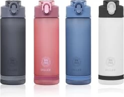 Bouteille D'eau Diller Avec Paille - Bouteille - Système De Fermeture Pratique - Adultes - Design élégant - 750 Ml - Tritan - Sans BPA - Rose - Homme Et Femme - Sport/ Plein Air/ École/ Bureau -Dégustation Délicate 1200x936 2