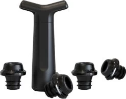 YUGN Pompe à Vide à Vin Bouchon à Vin - Bouchon à Vin Avec 4 Bouchons à Vin Sous Vide - Bouchon à Vin Avec Minuterie