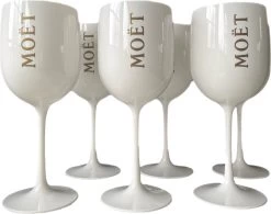 Coffret Champagne Moët & Chandon - Seau à Bouteille - 6 Verres - Seau à Glace - 2x Boules à Glace -Dégustation Délicate 1200x946