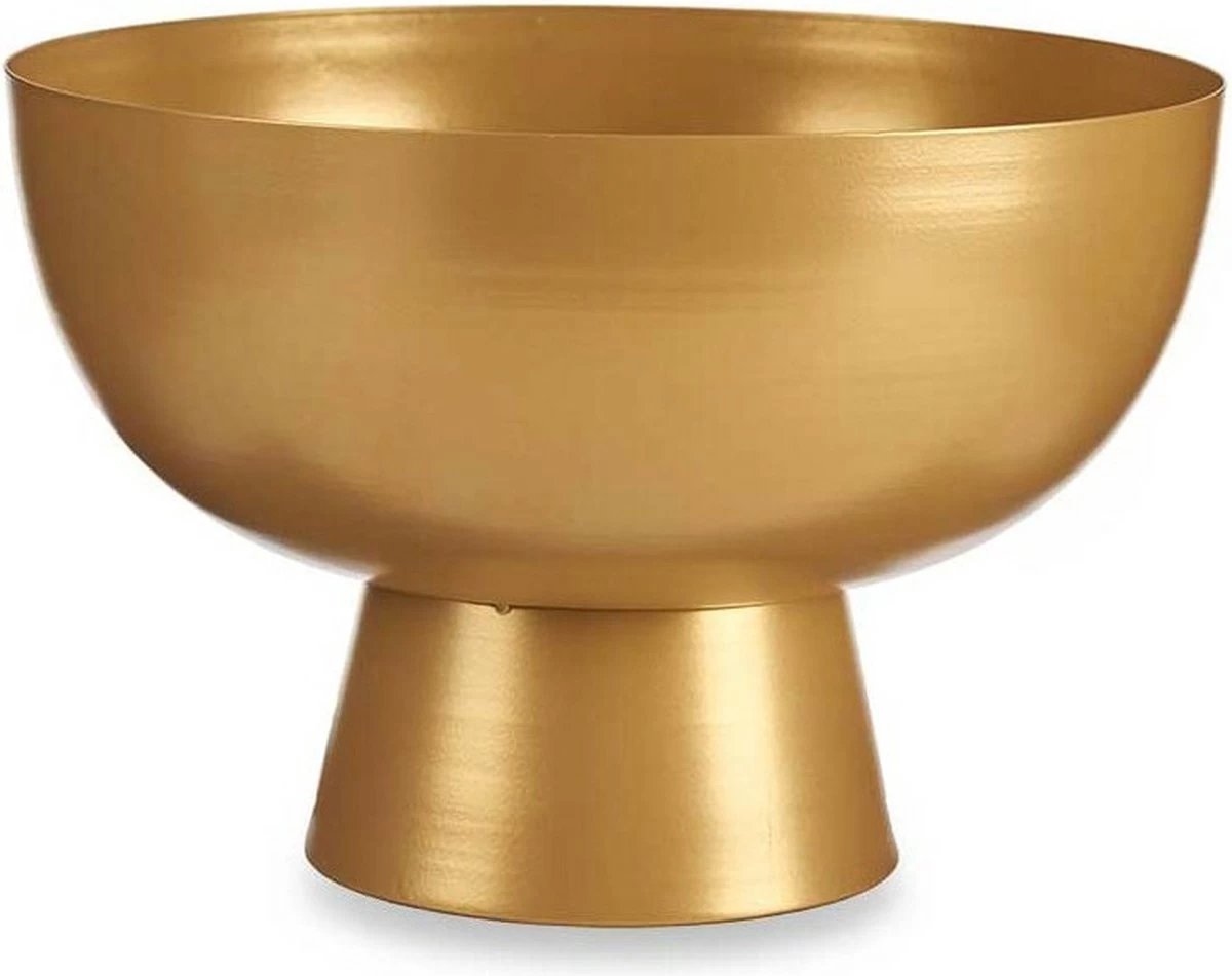 Arte R - Seau à Bière/seau à Glace - Centre De Table - Métal Doré - 35 X 23 Cm 4 Arte R - Seau à Bière/seau à Glace - Centre De Table - Métal Doré - 35 X 23 Cm – Image 2