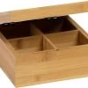 Boîte à Thé/boîte à Thé En Bois De Bamboe Marron 4 Compartiments 16 Cm - Boîtes/caisses à Sachets De Thé 1 Boîte à Thé/boîte à Thé En Bois De Bamboe Marron 4 Compartiments 16 Cm - Boîtes/caisses à Sachets De Thé -Dégustation Délicate 1200x953