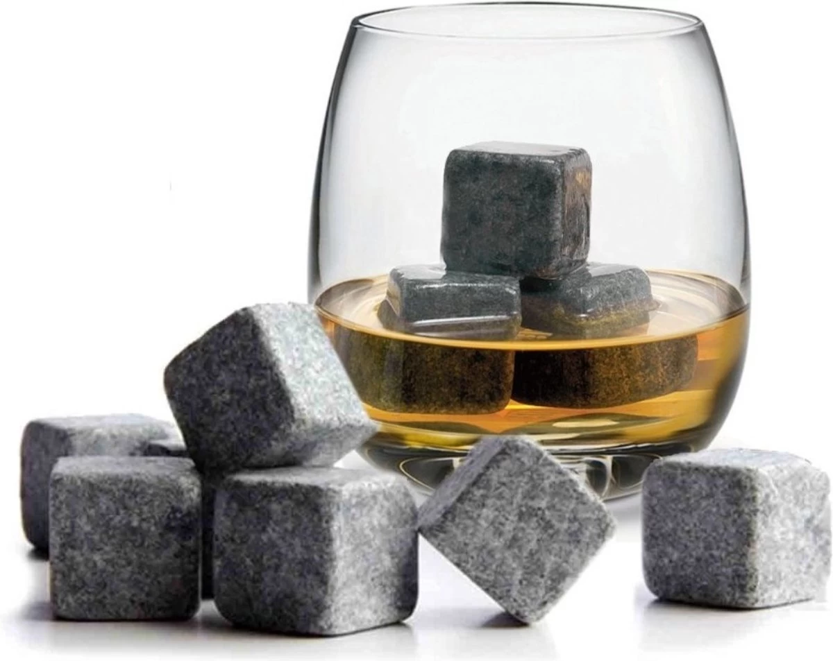 Whisky Stones Glaçons Réutilisables - Whisky Stones Réutilisables - 18 Pièces 4 Whisky Stones Glaçons Réutilisables - Whisky Stones Réutilisables - 18 Pièces – Image 2