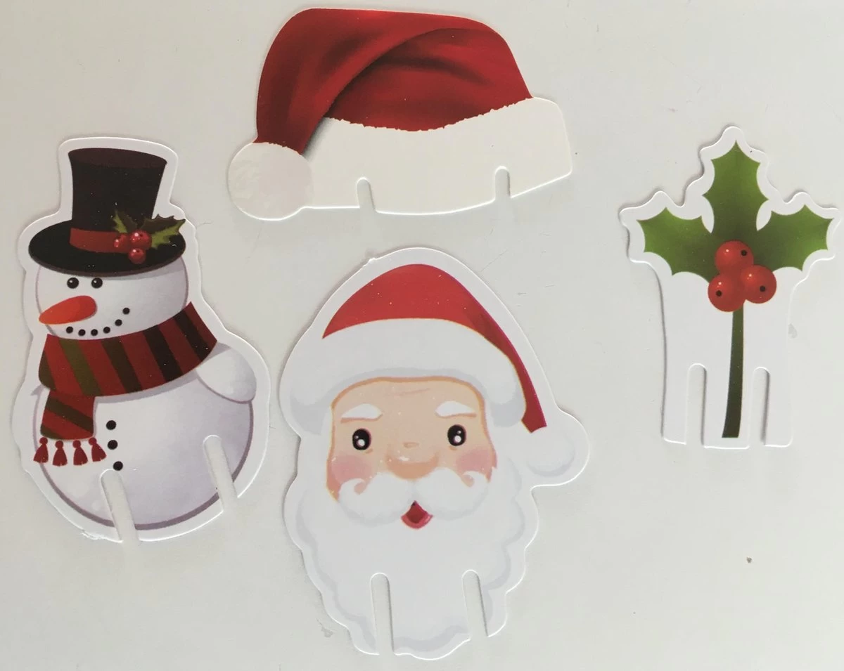 Noël - Décoration - Bonnet De Noel - Père Noël - Houx - Branche - Branche De Noël - Bonhomme De Neige - Glas à Vin - Verre - Fluut - Champagne - Décoration En Verre - 20 Pièces 3 Noël - Décoration - Bonnet De Noel - Père Noël - Houx - Branche - Branche De Noël - Bonhomme De Neige - Glas à Vin - Verre - Fluut - Champagne - Décoration En Verre - 20 Pièces