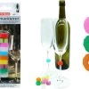 Marqueurs De Verre à Vin Colorés - 10 Pièces - Anneaux De Vin - Reconnaître Le Verre à Vin -Dégustation Délicate 1200x956 1