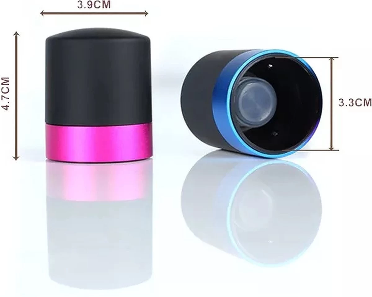 Bouchon De Bouteille De Champagne - Bouchon De Bouteille De Champagne - Vide - Couleur Noir/bleu - Bouchon Mécanique 8 Bouchon De Bouteille De Champagne - Bouchon De Bouteille De Champagne - Vide - Couleur Noir/bleu - Bouchon Mécanique – Image 6