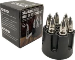 TDR-RVS 6 Pierres à Whisky-avec Une Forme De Balle-réutilisable-argent 14 TDR-RVS 6 Pierres à Whisky-avec Une Forme De Balle-réutilisable-argent -Dégustation Délicate 1200x962 3